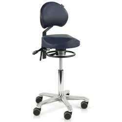 Ergonomischer Hocker mit Lehne Score medical