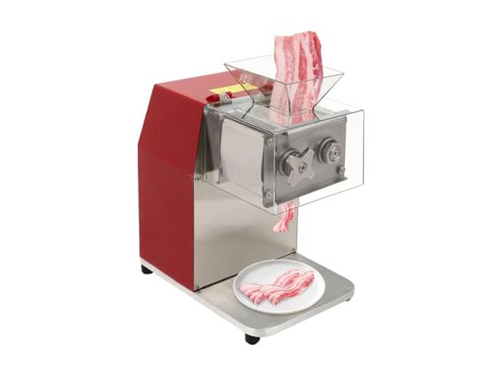 Bepritm Elektrischer Fleischwolf, 1100 W Fleischwolf mit Abdeckung, kommerzieller Edelstahl-Fleischzerkleinerer, Restaurant für Hausküche, Restaurant