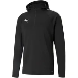 PUMA teamLIGA Training Fleece Hoodie Herren 03 - PUMA black/PUMA white M