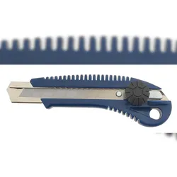 12x Profi Cuttermesser 18mm Klingenbreite Blau für Malerarbeiten Handwerker Teppichmesser