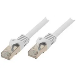 Shiverpeaks RJ45 Patchkabel S/FTP PIMFCat.7 Rohkabel weiss 50,0m (S/FTP, CAT7, 50 m), Netzwerkkabel