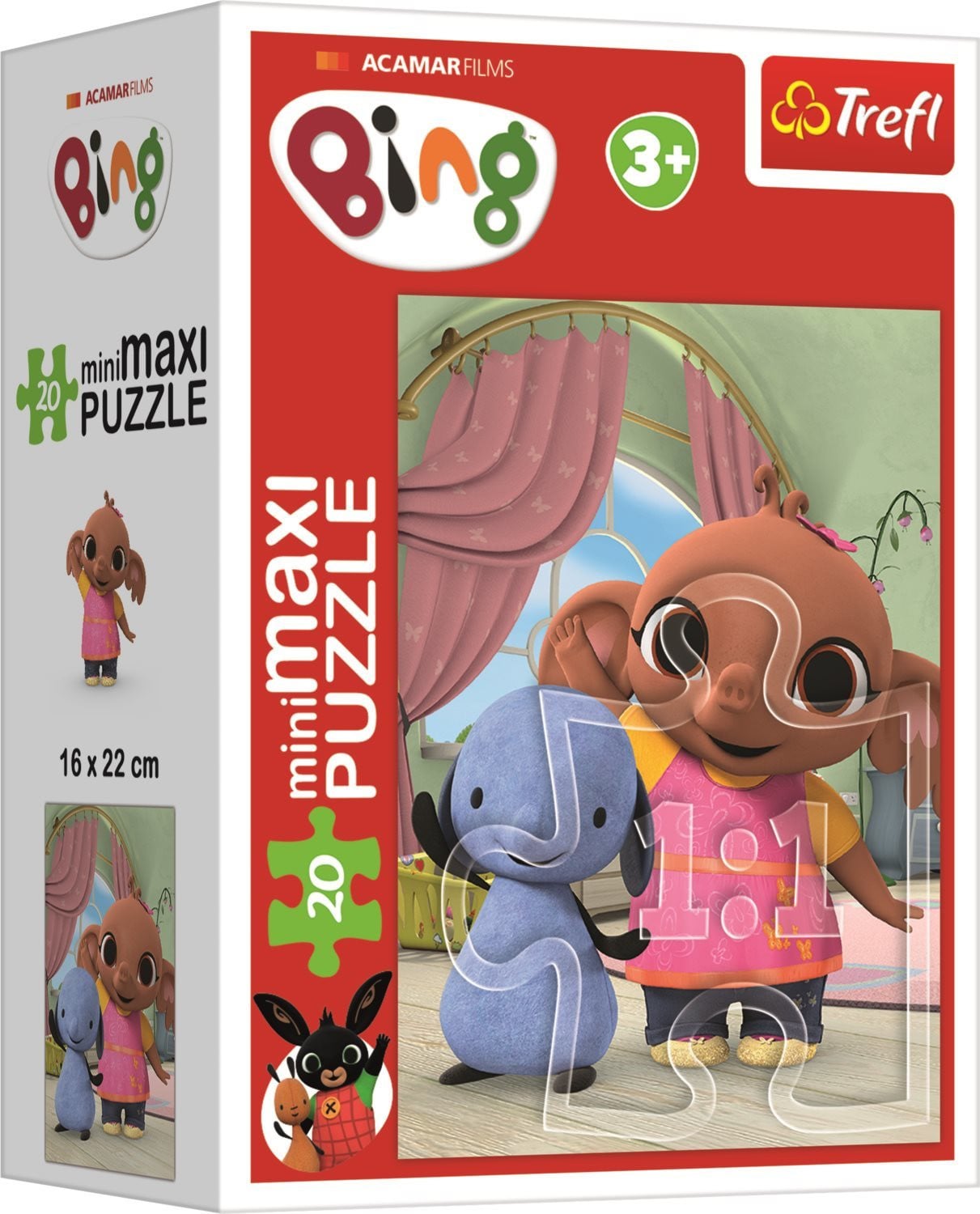 TREFL Puzzel Bing: Sula en Amma, 20 stukjes