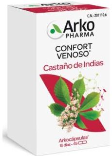 Arkopharma arkocapsulas castaño indias 45 caps bio
