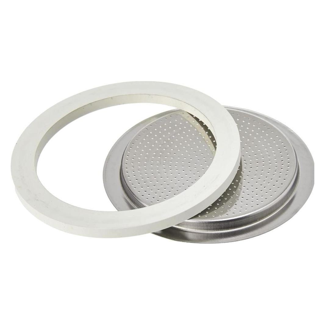 Bialetti Dichtungsringe & Filterplatte ( 6 Tassen ) (5380/AP)