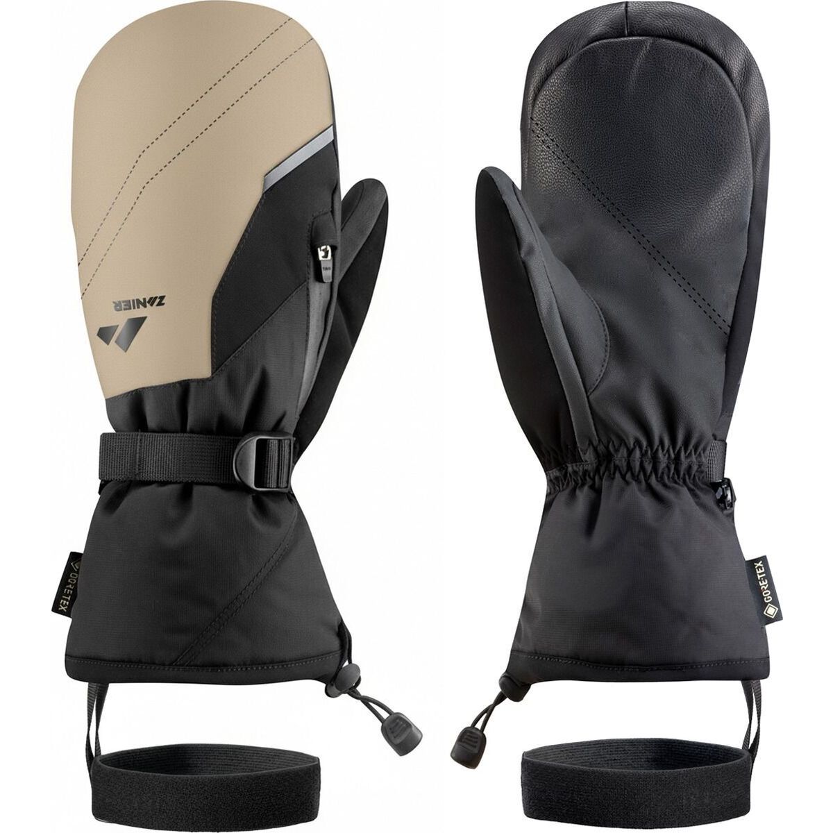 Zanier RIDE.GTX Mitten schwarz - beige (2052) 8 30095-2052-8