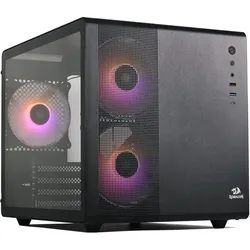 Redragon Obudowa Pagos 1 ARGB (GC-570) (mATX, Mini-ITX), PC Gehäuse, Schwarz