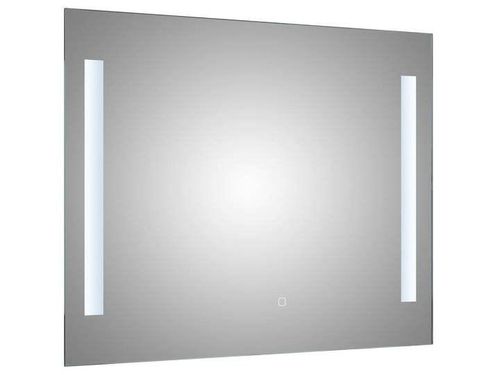 Xora Badezimmerspiegel, Glas, rechteckig, 90x70x3 cm, Made in Germany, feuchtraumgeeignet, In verschiedenen Grössen erhältlich, Badezimmer, Badezimmerspiegel, Badspiegel