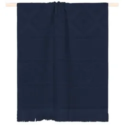 pad Handtuch Harlem 50 x 100 cm Baumwolle Blau Dunkelblau