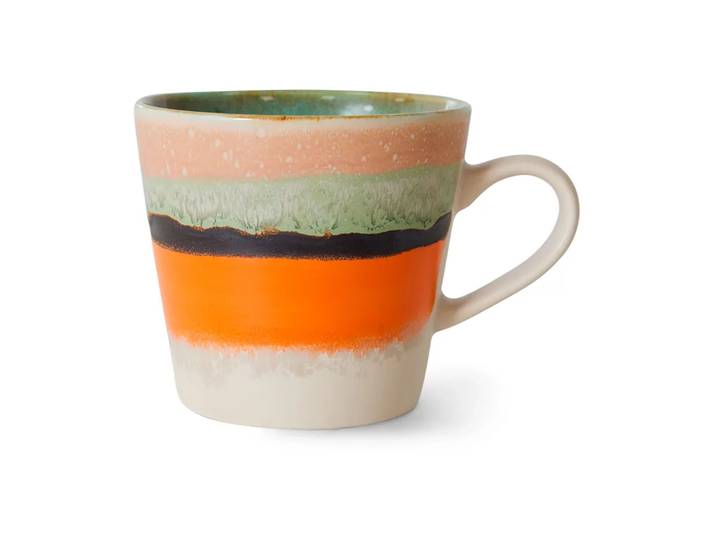 HKliving Mug cappucino 70 s Burst'