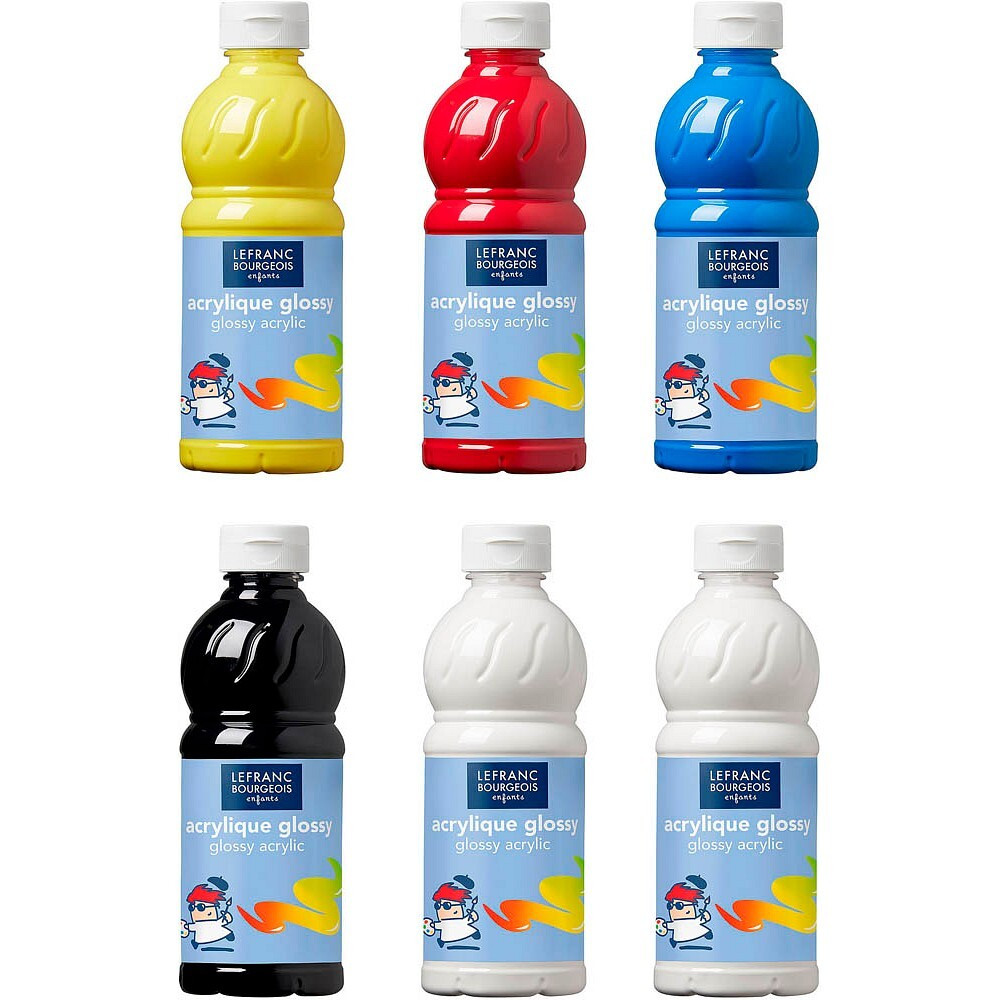 Lefranc Bourgeois Acrylverf glanzend 500 ml