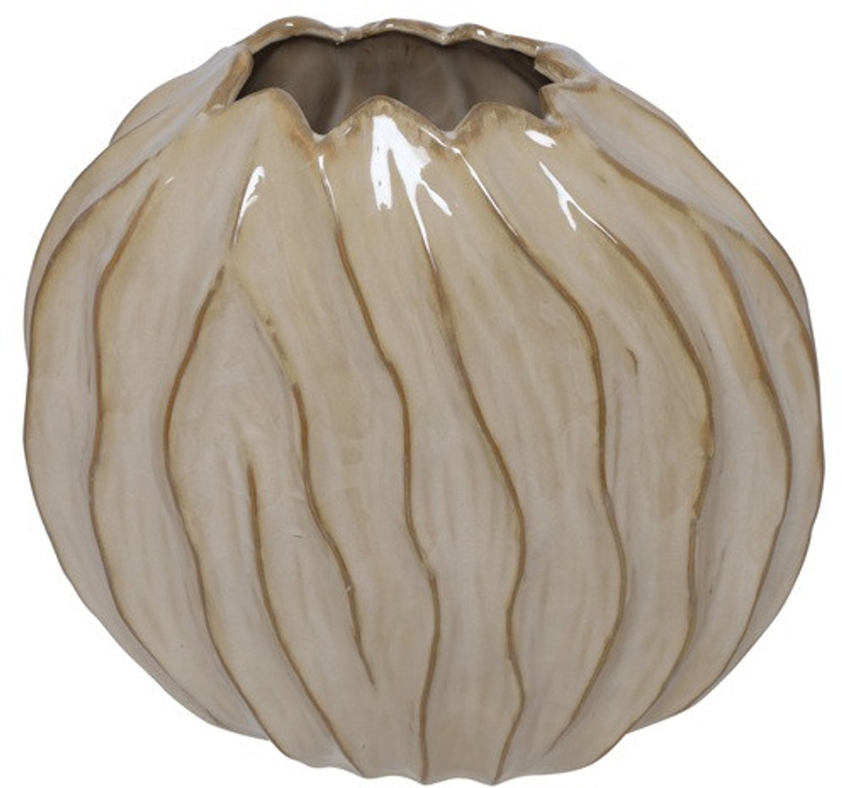 Countryfield vaas Baron Boulder Creme M