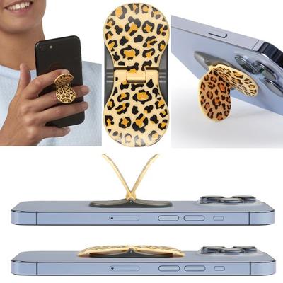 Zipgrips Leopard – 2-in-1 Handygriff & Aufsteller