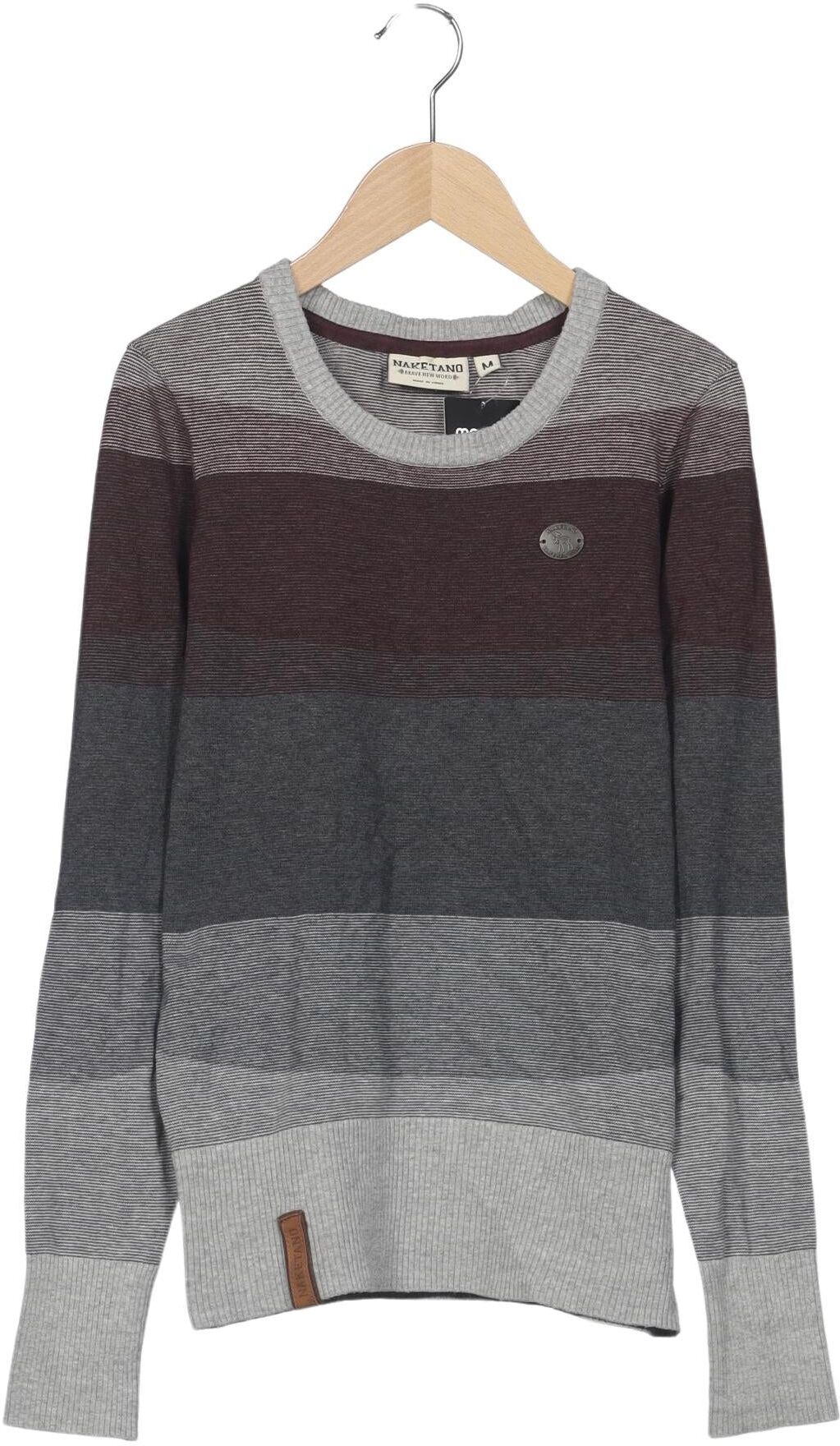 Naketano Damen Pullover, Mehrfarbig, Gr. M, Baumwolle - Second Hand