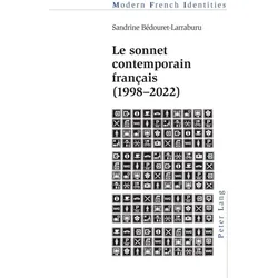 Le sonnet contemporain français (1998–2022), Fachbücher von Sandrine Bédouret-Larraburu