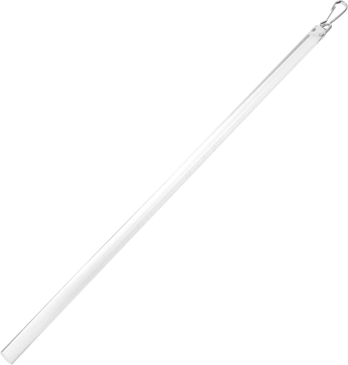 Gordijnroede Trekstang Transparant - Verstelbaar Ontwerp - 34 cm