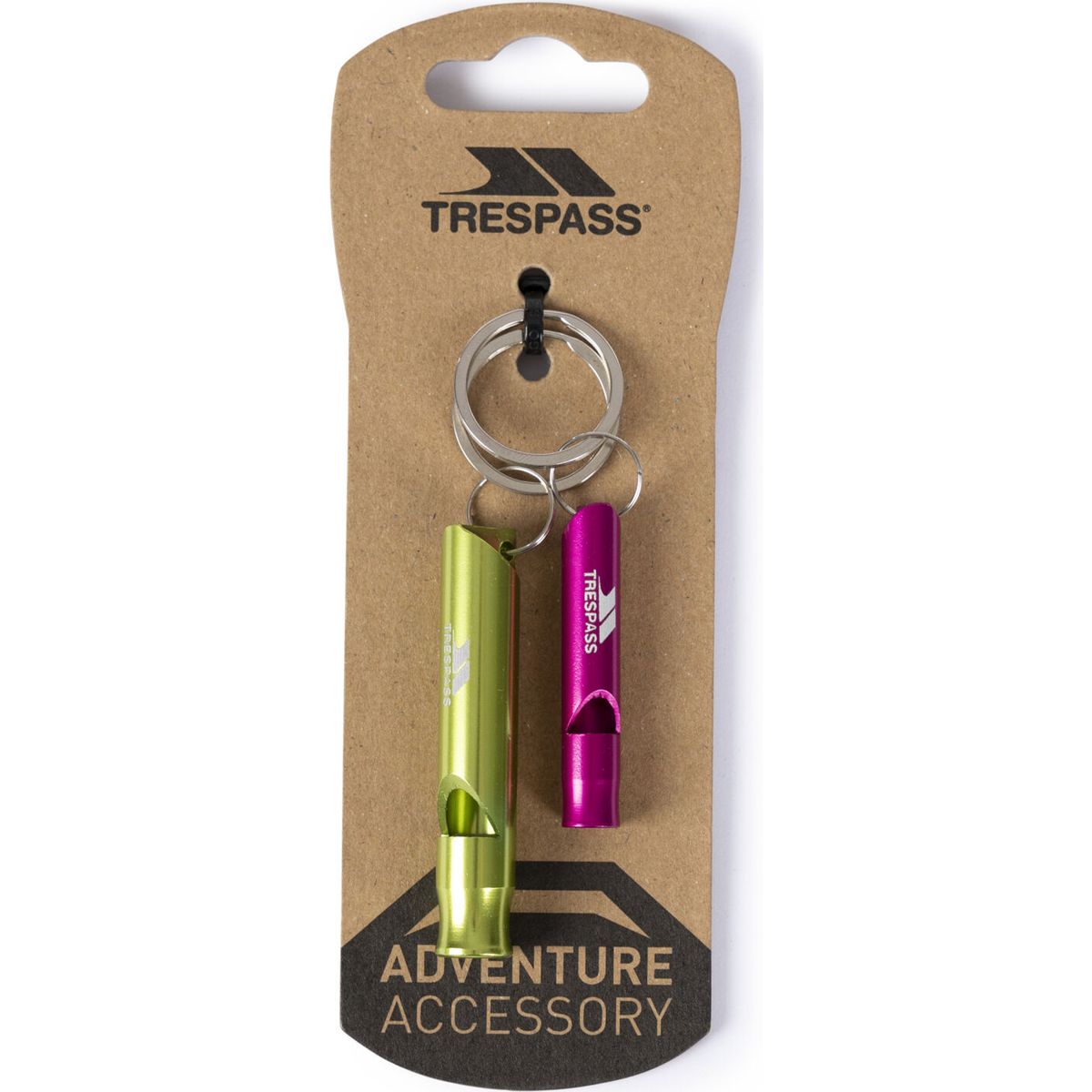 Trespass Blow X - Whistle Keyring SET assorted (ASS) EACH UUACMIK30014_ASS_EACH