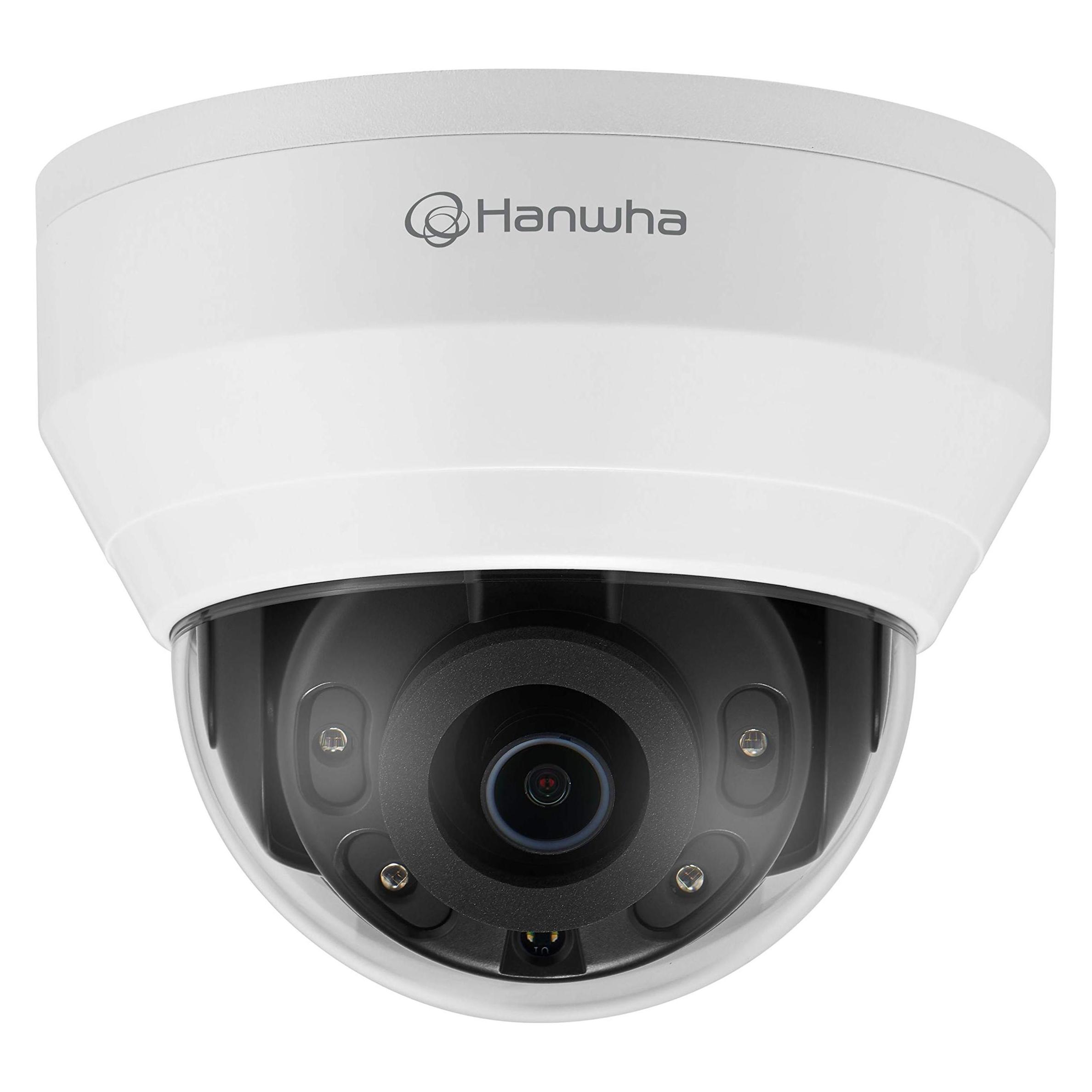 Hanwha QND-8010R Domkamera ind. 5MP PoE IR (2592 x 1944 Pixels) (QND-8010R)