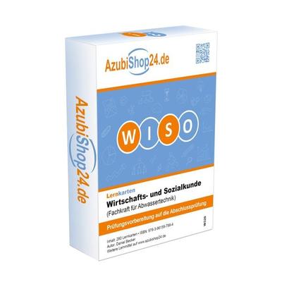 Lernkarten Wirtschafts- und Sozialkunde Fachkraft für Abwassertechnik, Nonbook von Daniel Becker, Princoso, 978-3-96159-799-4