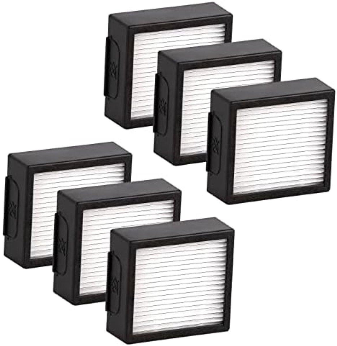 PromoHome 6 HEPA-filters voor iRobot Roomba Combo J7+ plus, Combo J9+ en Combo 10 Max robotstofzuigers
