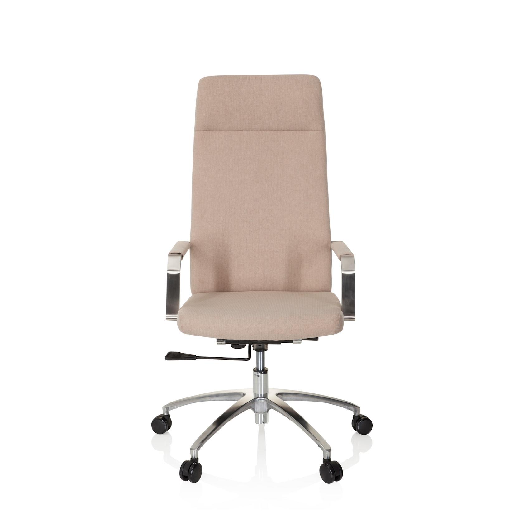 hjh OFFICE Home Office Bürostuhl SARANTO PLUS I Stoff mit Armlehnen