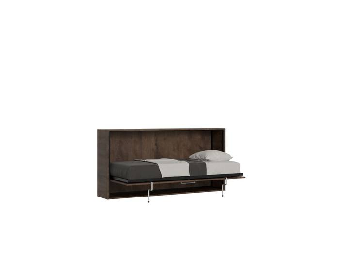 Cama horizontal individual kando nogal