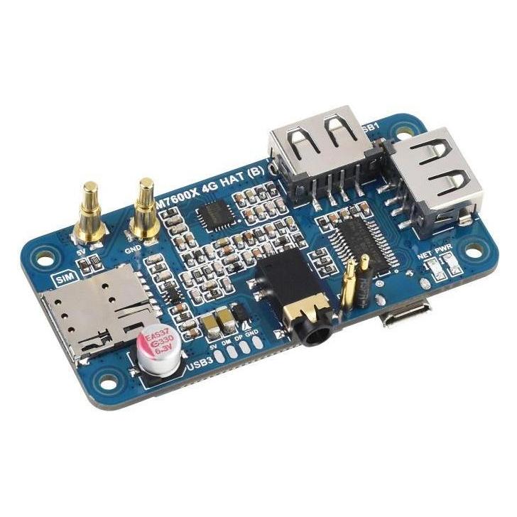 WaveShare 4G HAT for Raspberry Pi 0 (WV19485)