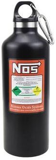 Inspired Living NOS Style 500ML Insulated Water Bottle For Car Lovers black