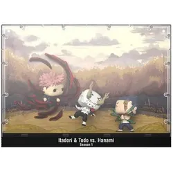 Funko Jujutsu Kaisen POP Moments Vinyl Figuren Itadori & Todo vs Hanami 9 cm