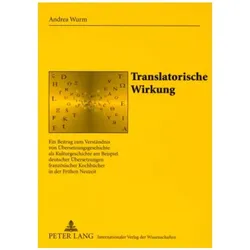 Translatorische Wirkung, Fachbücher von Andrea Wurm