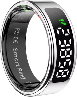Inspire Essentials RingTrack R12 Smart Health & Fitness Ring 7 silver