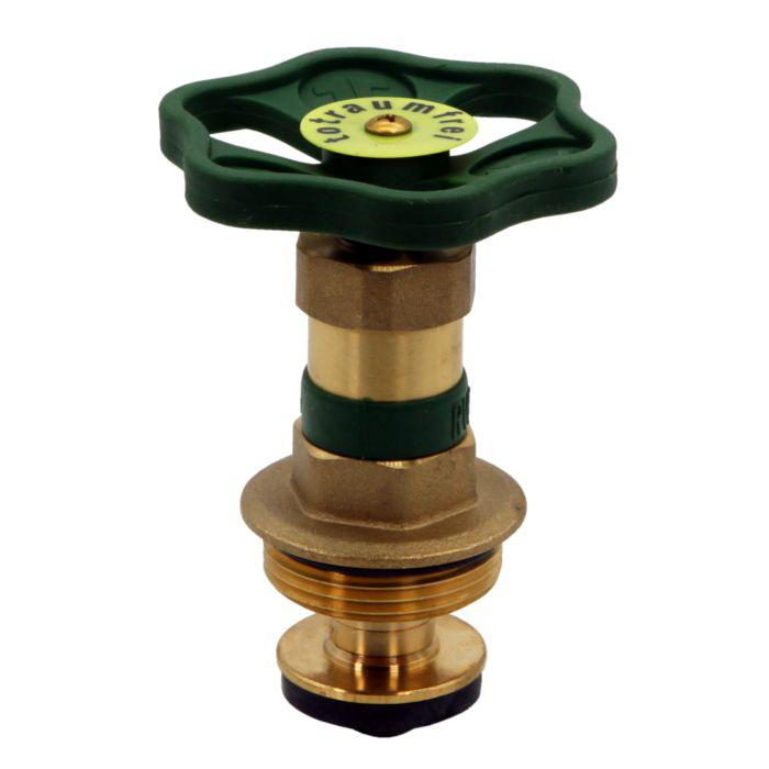 Schlösser KFR-Ventil-Oberteil 0018213200001 DN 32, G 1 1/4, Messing, nichtsteigende Spindel