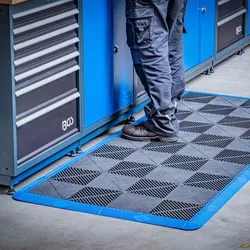 BGS Kunststoff-Fliesen-Randelement-Satz Klick-System 400 x 55 x 15 mm 10-tlg. - 74547