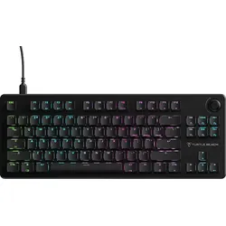 TURTLE BEACH Vulcan II TKL RGB - Hot Swap fähige lineare Schalter, Tastatur, Mechanisch, Kabelgebunden, USB, Schwarz