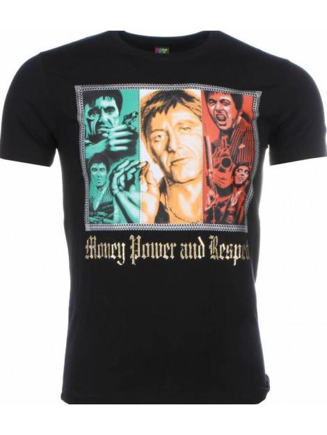 Local Fanatic T-shirt scarface money power respect print