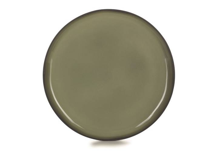 Revol Speiseteller Caractère lindengrün Porzellan D 28 cm - Speiseteller