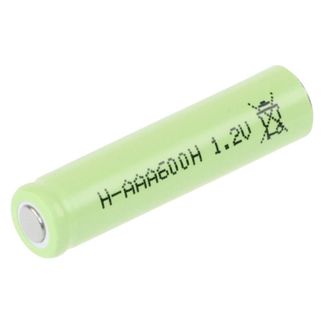 Mexcel Micro (AAA)-Akku NiMH H-AAA600 (1 Stk., AAA, 600 mAh) (NS600AAAHT)