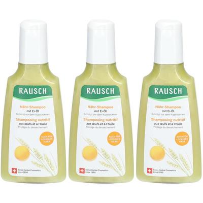 Rausch Nähr-Shampoo mit Ei-Öl x3 3x200 ml Shampoo