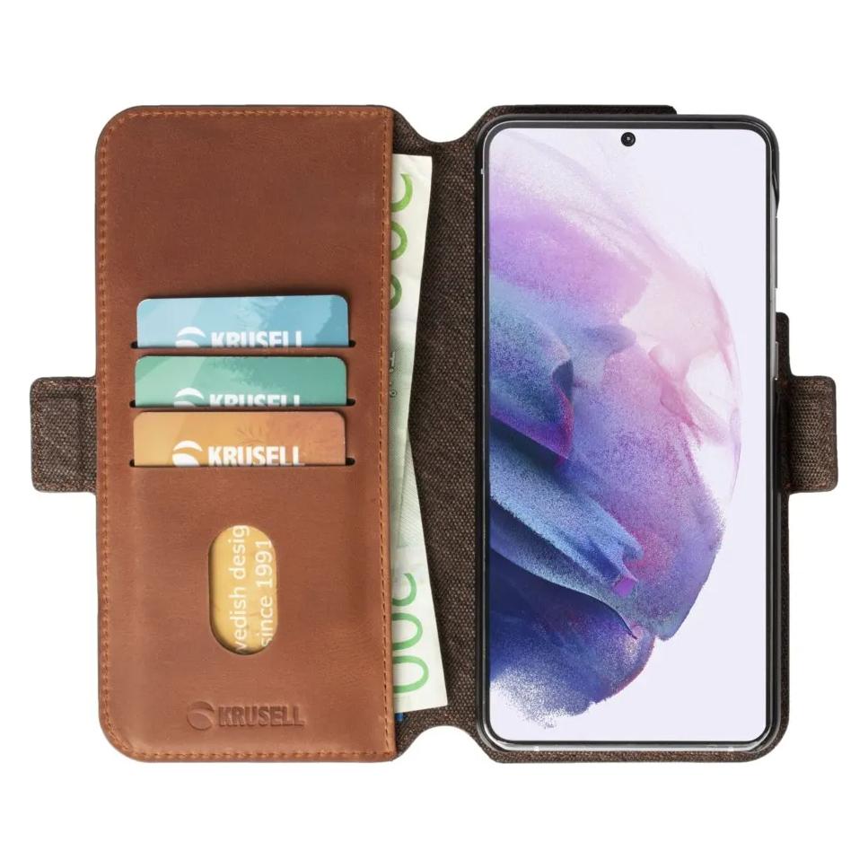 Krusell PhoneWallet Samsung Galaxy S21+ vintage cognac (62270) (Samsung Galaxy S21+) (62270)