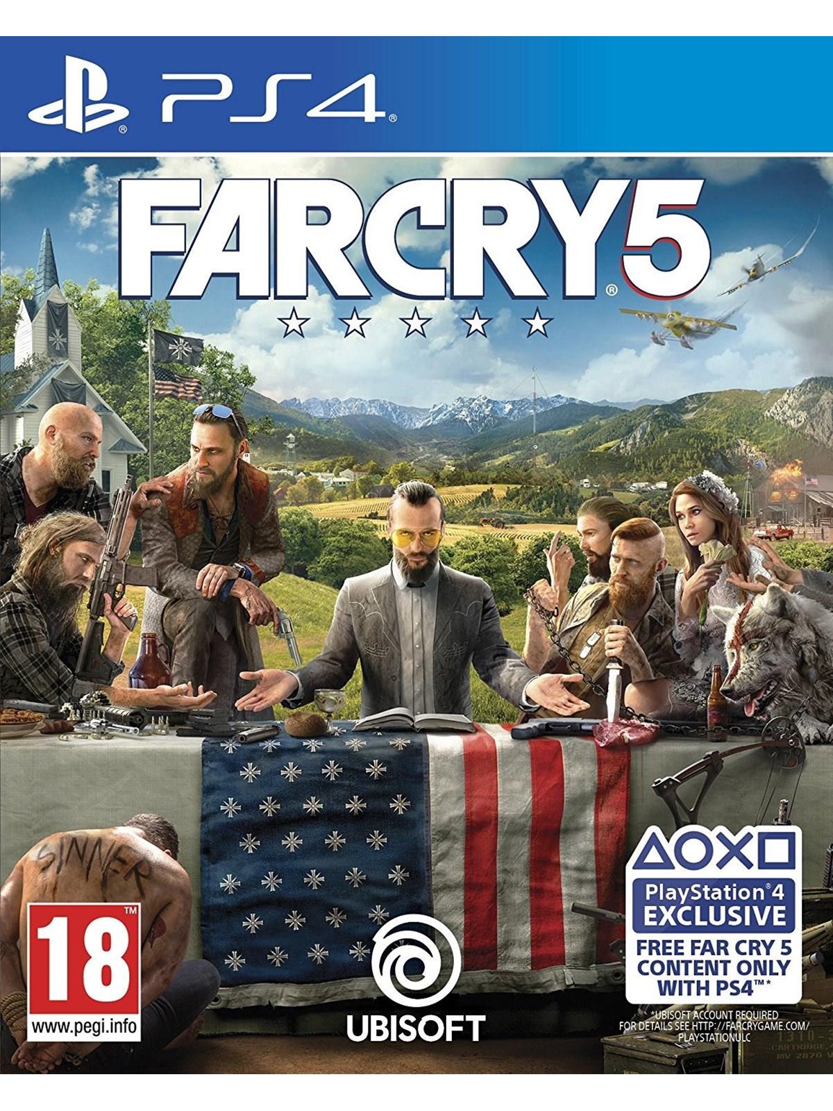 Far Cry 5 - Sony PlayStation 4 - FPS - PEGI 18