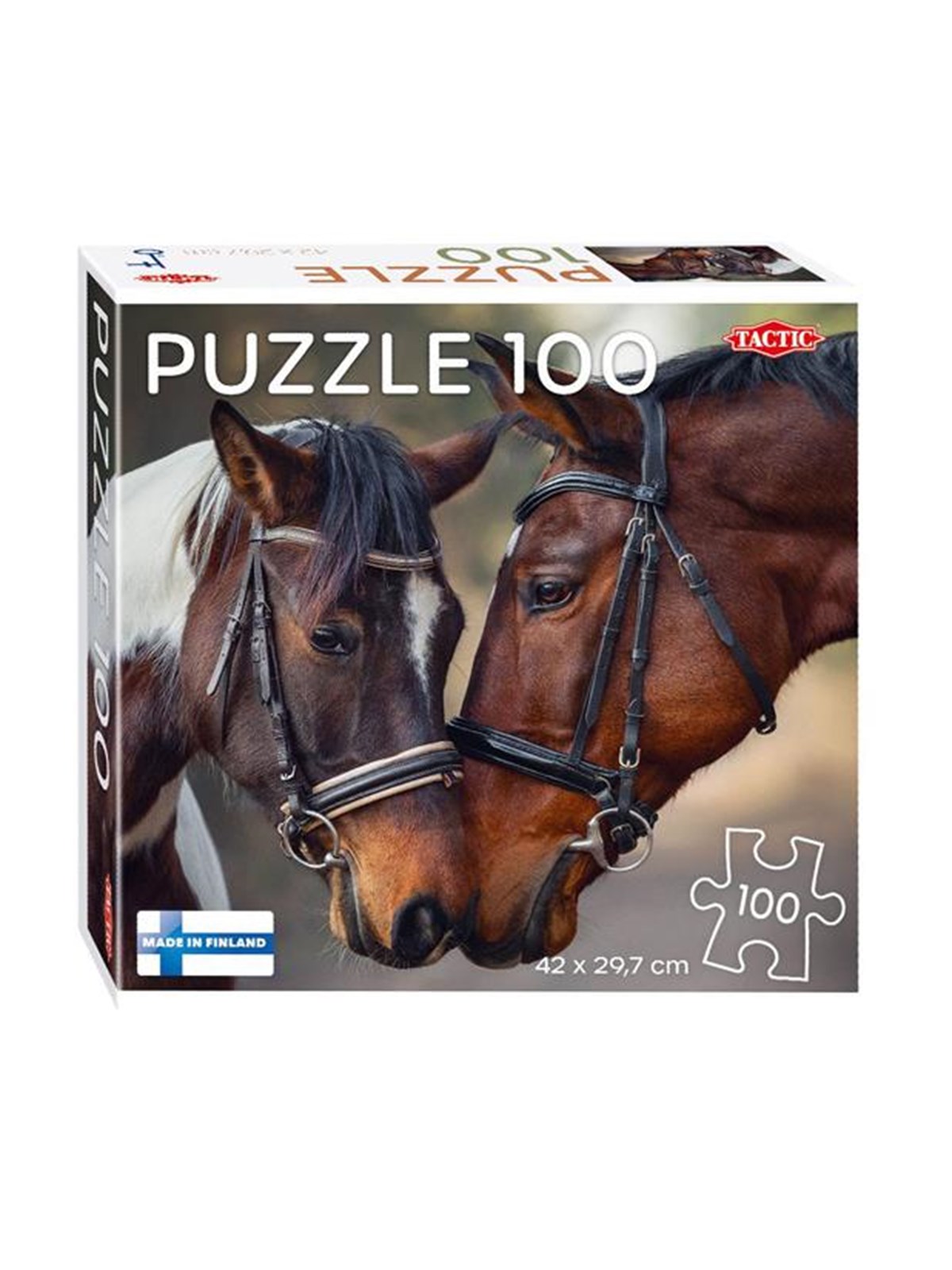 Tactic Horses in Love 1 pcs puzzle 2D Puzzles