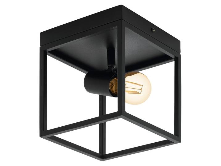 Lampe de plafond Lampe plafonnier noir lampe de salon 98331
