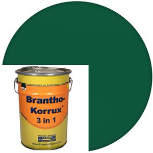 Branth Branth Rostschutzfarbe  o-Korrux 3 in 1, moosgrün, RAL 6005, seidenglänzend, 5l