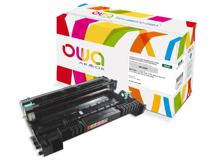OWA Tambour compatible BROTHER DR3300 - K15547OW - Noir