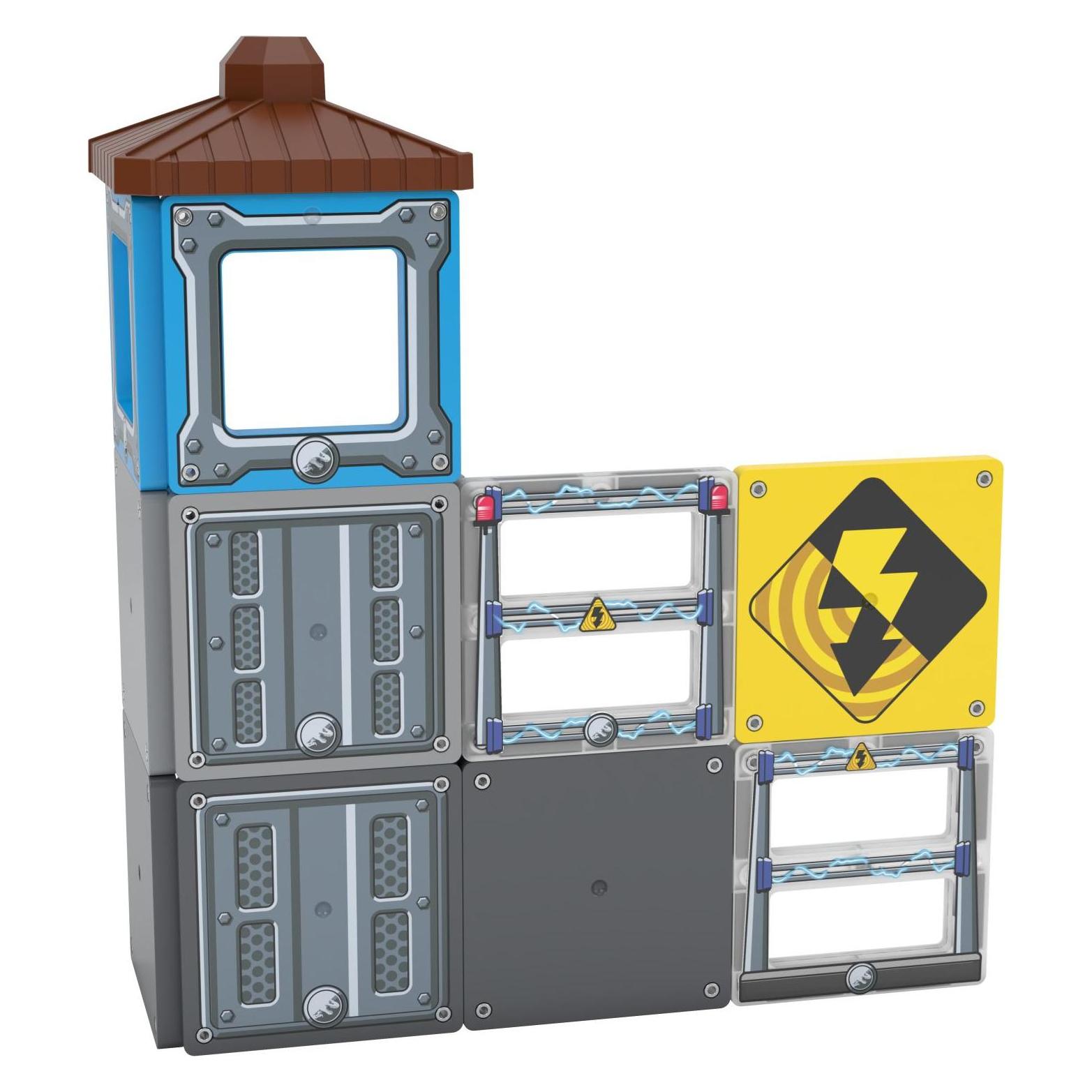 TileTown Tile Town - Jurassic World Dino Rescue, Magnetic Building Set (90313) (TIL-90313)
