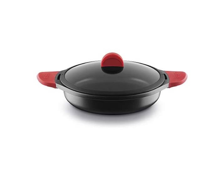 CASTEY Mijoteuse à Induction 28 Cm avec Couvercle