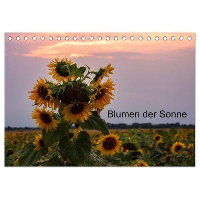 Blumen der Sonne (Tischkalender 2027 DIN A5 quer), CALVENDO Monatskalender