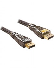 Delock Video- / Audiokabel DisplayPort M M 5 m 1.2 Anthrazit (82773)