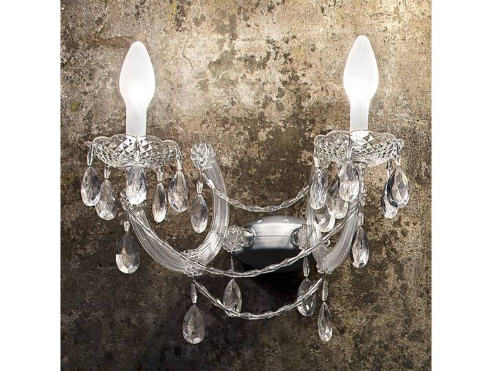Masiero LED Aussenwandleuchte DRYLIGHT, klar / transparent, Metall, Modern, LED Wandleuchte außen