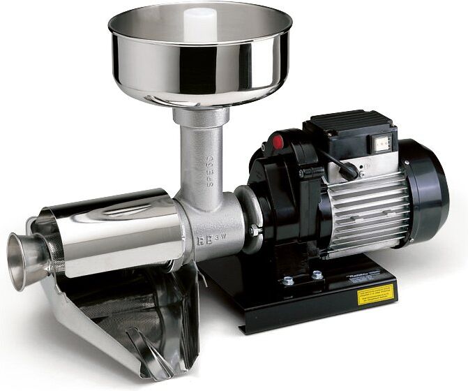 Passa pomodoro elettrico Reber 20835 N N 5 Black e Inox
