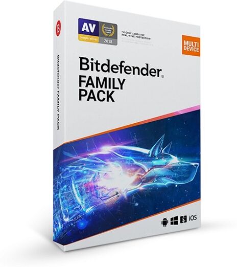 Bitdefender Family Pack 2025 - 15 Laitetta - 1 Vuosi